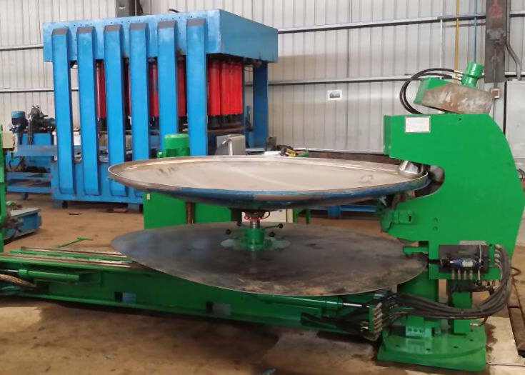 Tank Dished End Flanging Machine