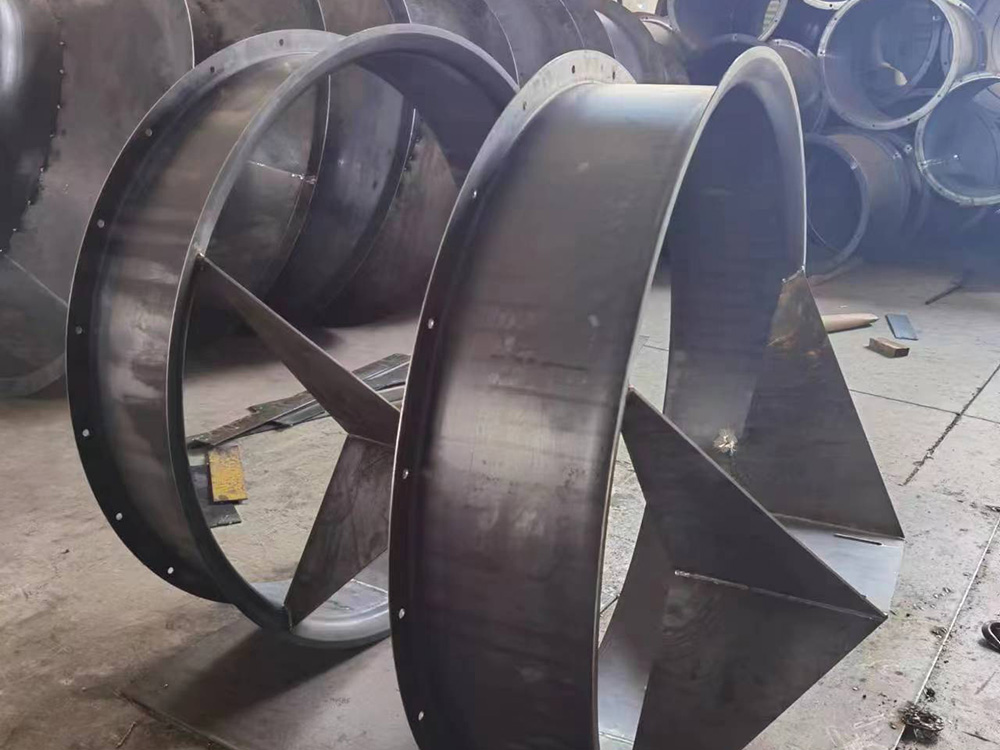 duct fan flange punching machine