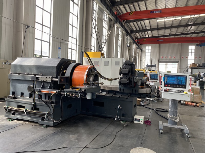 Hot Spinning Necking Machine for Small High Pressure Seamless CNG Cylinders